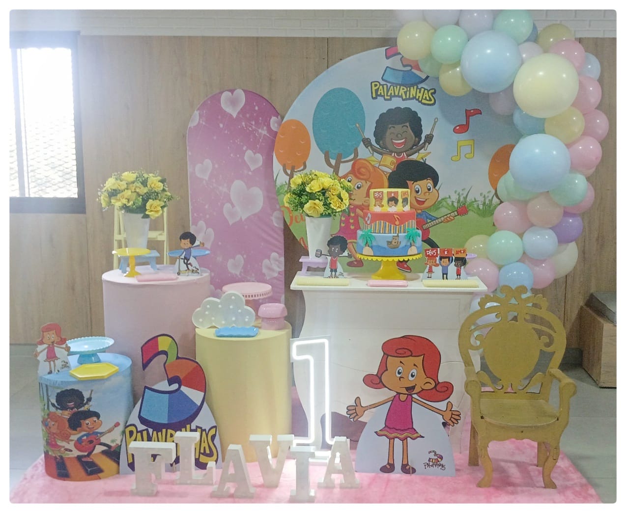 Palavrinhas - Flávia 1 ano